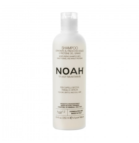 Shampo Noah 1.2 për flokë të thatë dhe pa shkëlqim 250 ml