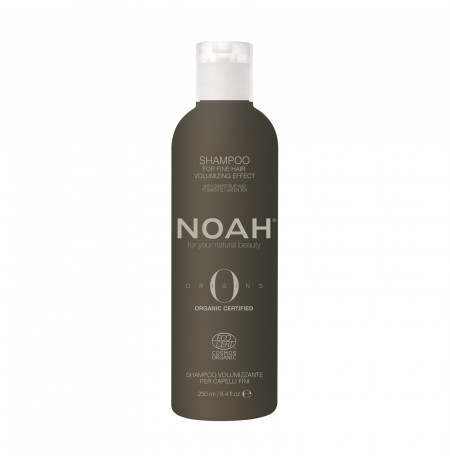 Shampo volumizuese Noah për flokë të hollë, e çertifikuar Bio-Organike - Herbal Line Albania