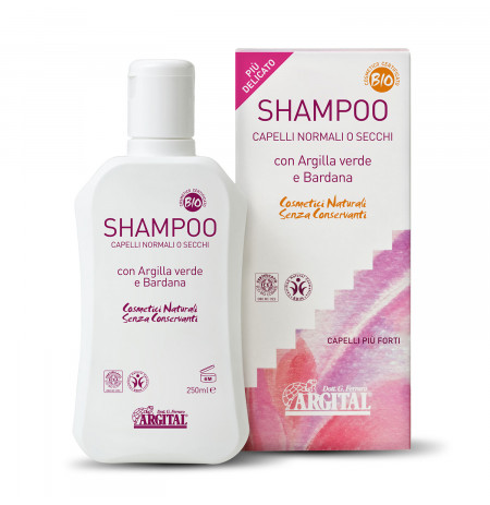 ARGITAL Shampo për flokë të thatë ose normalë 250 ml