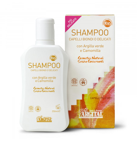 ARGITAL Shampo për flokë biondë ose delikatë 250 ml