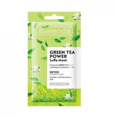 Bielenda Mask Green Tea Power Luffa Green Tea