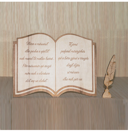 Trofe Druri ne Forme Libri i Personalizuar
