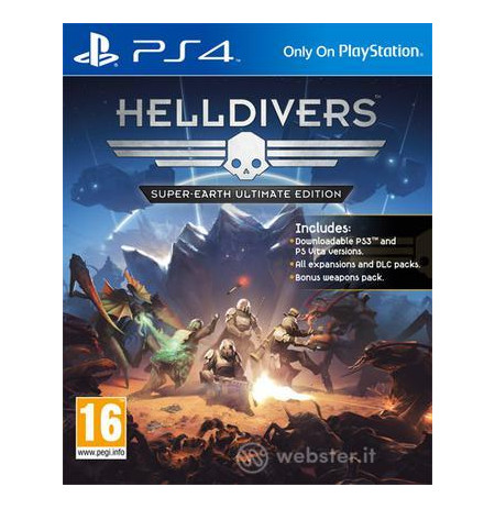 Loje PS4 Helldivers Super Earth Ultimate Ed.
