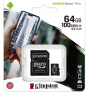 Karte Memorie microSD Kingston 64GB Canvas Select Plus