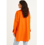Kemishe e gjere per femra ne ngjyre portokalli SF1286