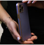 Kase iPhone 12 Pro Max Te Thjesht Me Linja Gold