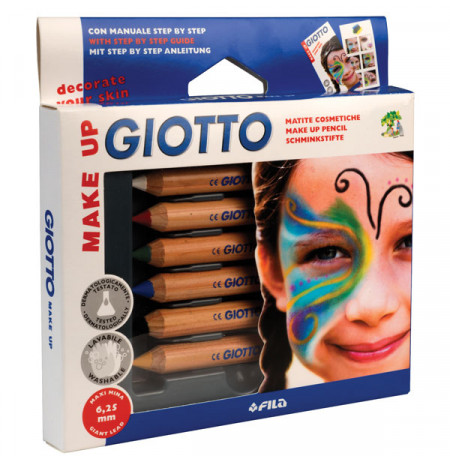 Giotto Lapsa per Make UP Cosmetic Pencils 6cp