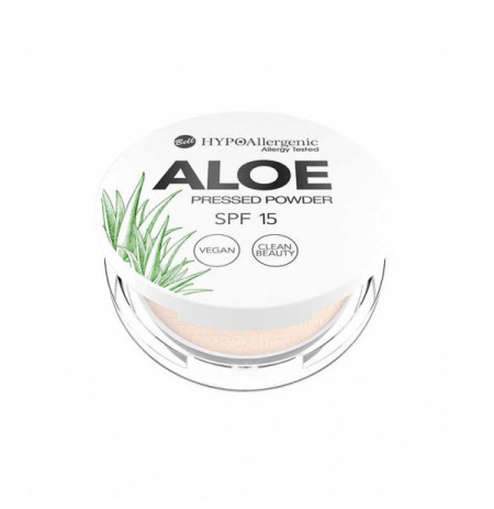 HYPOAllergenic Puder e presuar Aloe SPF 15 01-Cream