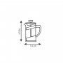 Xhezve me filter kafe +çaj 0.6lit Tescoma Teo