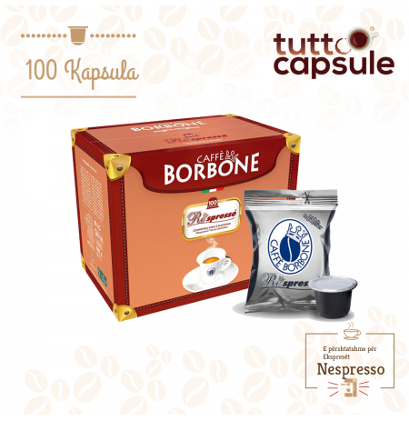 Caffè Borbone Respresso Nera, Përzierje Kompatibile Me Nespresso® (100 Kapsula)