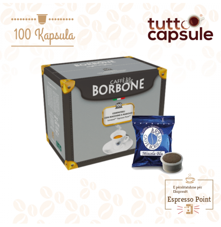 Caffè Borbone Espresso Point Blue, Perzierje Kompatibile me Espresso Point® (100 Kapsula)