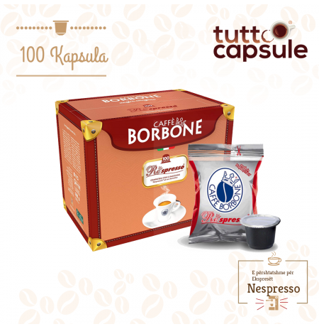 Caffè Borbone Respresso Red, Perzierje Kompatibile Me Nespresso® (50 Kapsula)