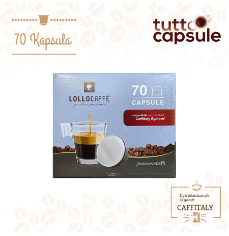 Lollo Caffe Gusto E Passione Kompatibile Caffitaly (70 Kapsula)
