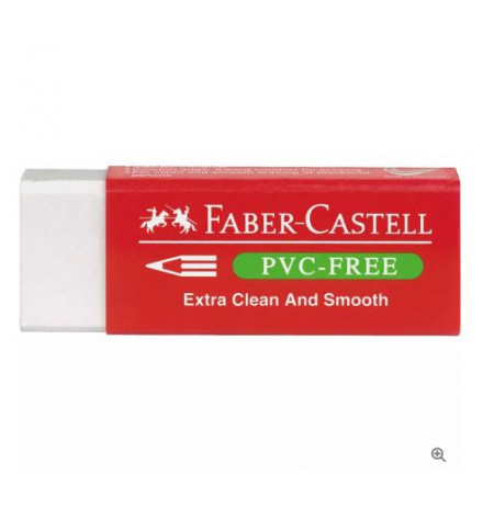 Faber Castell PVC-FREE 189520 Gome Fshirese e Bardhe