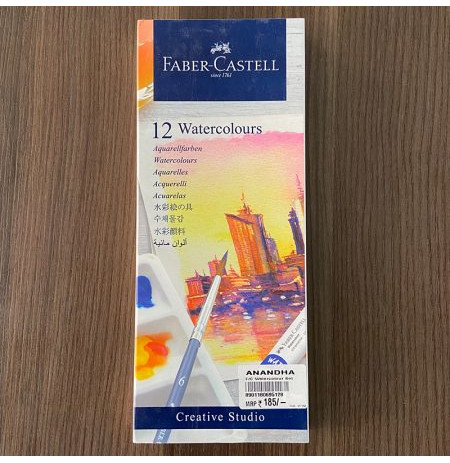 Faber Castell 169612 Water Color 12cp