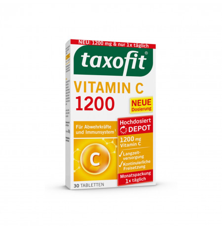 taxofit ® Vitamina C 1200 Depot Tableta