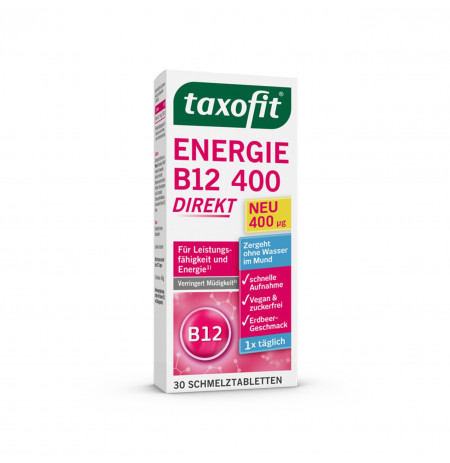 taxofit ® Energie B12 400 tableta