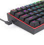 Keyboard Redragon Fizz Pro Black K616 RGB Mechanical