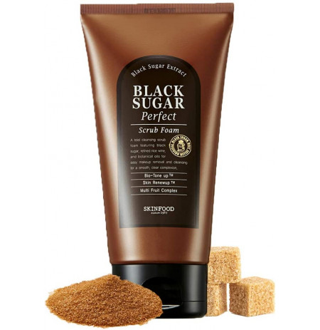 Shkume scrub black sugar perfect Skinfood