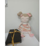Kukull "Happy Smile Flower" Roze e Personalizuar