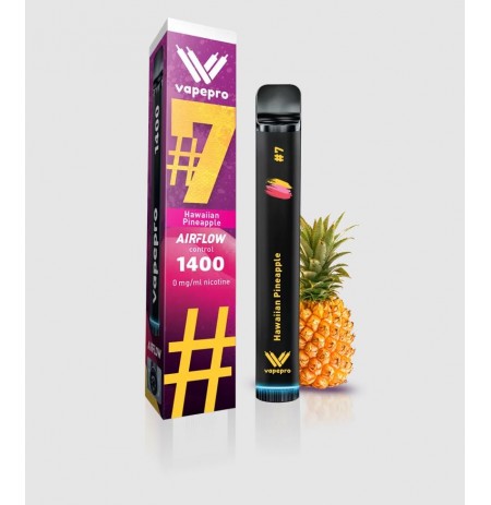 Vape Pro Pineapple 800 puff 0%