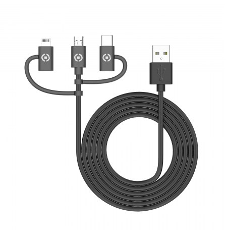 Fishe Mikro USB 3ne1 Micro Usb/ USB-C/ Kabell 12W