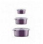 Set organizues (12 Pc) Hermia SILPUR12-512 Purple