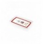 Service Plate Hermia NEW033 White Red