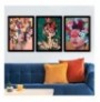 Pikture me kornize (3 Pieces) Wallxpert 3SC162 Multicolor