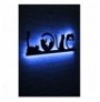 Decorative Led Lighting Wallxpert Cat Love - Blue