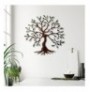 Decorative Metal Wall Accessory Wallxpert Tree - 1 Multicolor