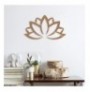 Decorative Metal Wall Accessory Wallxpert Lotus Flower 2 - Copper