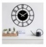 Decorative Metal Wall Clock Wallxpert Enzoclock - S011 Black