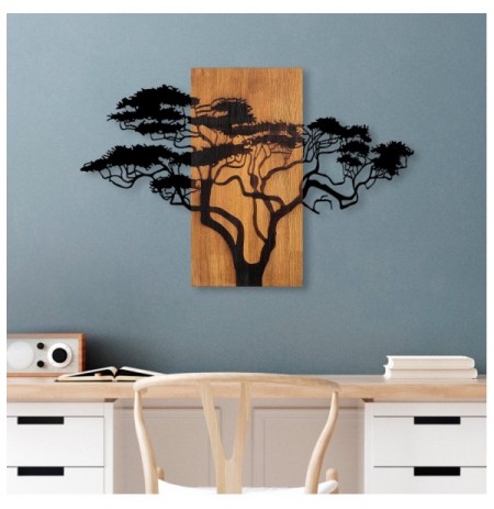 Dekor druri Wallxpert Acacia Tree - 387 WalnutBlack