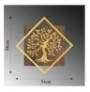 Dekore druri Wallxpert Tree v2 - Gold WalnutGold