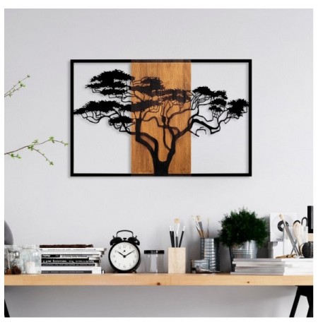 Dekor druri Wallxpert Acacia Tree - 388 WalnutBlack
