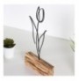 Decorative Object Aberto Design Tulip - Black Black