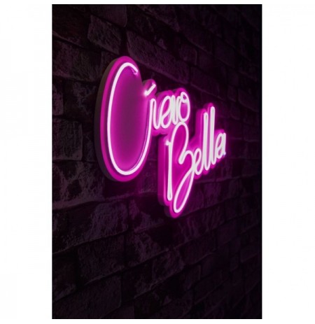Ndriçim Plastik dekorativ Led Wallxpert Ciao Bella - Pink