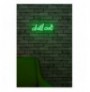 Ndriçim Plastik dekorativ Led Wallxpert Chill Out - Green