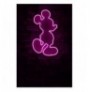 Ndriçim Plastik dekorativ Led Wallxpert Mickey Mouse - Pink Pink