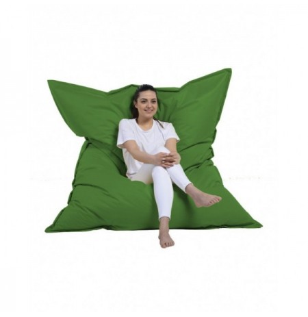 Bean Bag per kopesht Hannah Home Giant Cushion 140x180 - Green