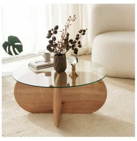 Tavoline mesi Hannah Home Bubble - Sapphire Oak