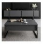Mobilje TV Hannah Home Luxe - Anthracite, Black