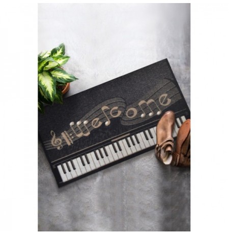 Shtroje Dere Pvc Doormat Conceptum Hypnose Piyano