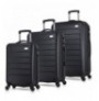 Suitcase Set (3 Pieces) Lucky Bees Ruby - MV8077 Black