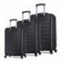 Suitcase Set (3 Pieces) Lucky Bees Ruby - MV8077 Black