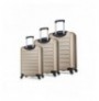 Suitcase Set (3 Pieces) Lucky Bees Ruby - MV6301 Gold