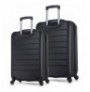 Suitcase Set (2 Pieces) Lucky Bees Ruby - MV8107 Black