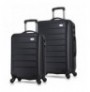Suitcase Set (2 Pieces) Lucky Bees Ruby - MV8084 Black