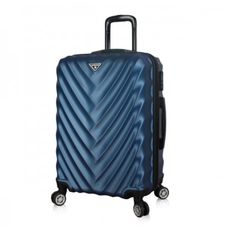 Suitcase Lucky Bees MV7057 Dark Blue